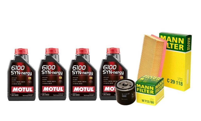 SAAB Engine Oil Change Kit – Motul 93186554 (5W30) (SYN-NERGY 6100)