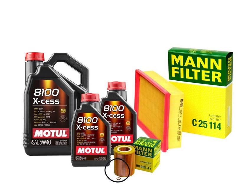 BMW Engine Oil Change Kit – Motul 13721730449 (5W40) (X-CESS 8100)