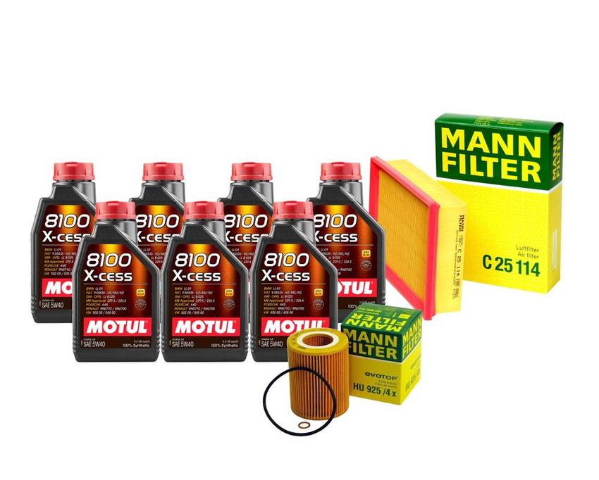 BMW Engine Oil Change Kit – Motul 13721730449 (5W40) (X-CESS 8100)