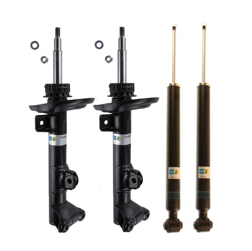 Mercedes Suspension Strut and Shock Absorber Assembly Kit – Front and Rear (Sport Suspension) (B4 OE Replacement DampMatic) 204323300064 – Bilstein 3799935KIT