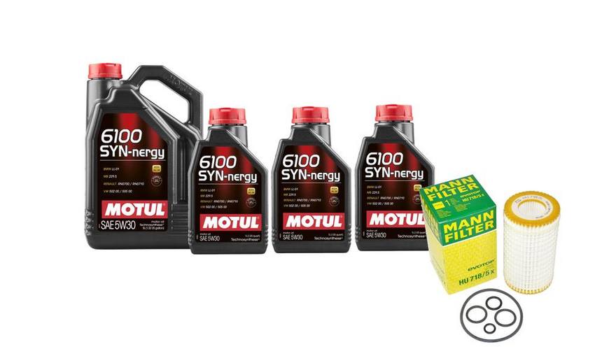 Mercedes Engine Oil Change Kit – Motul (5W30)  (SYN-NERGY 6100)