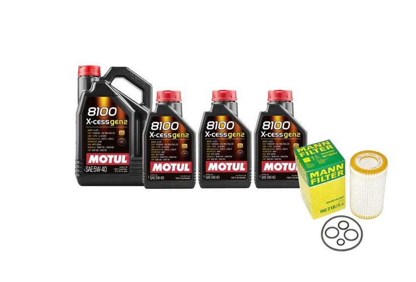 Motul Engine Oil Change Kit – (5W40) (X-CESS GEN2 8100)