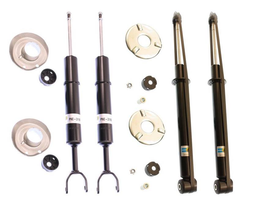 Audi Shock Absorber Kit – Front and Rear (Standard Suspension) (B4 OE Replacement) 8D5513031H – Bilstein 3800374KIT