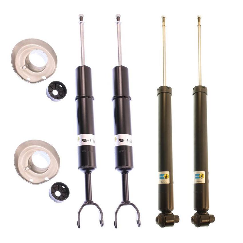 Audi VW Shock Absorber Kit – Front and Rear (Standard Suspension) (B4 OE Replacement) 8D0413031BM – Bilstein 3800541KIT