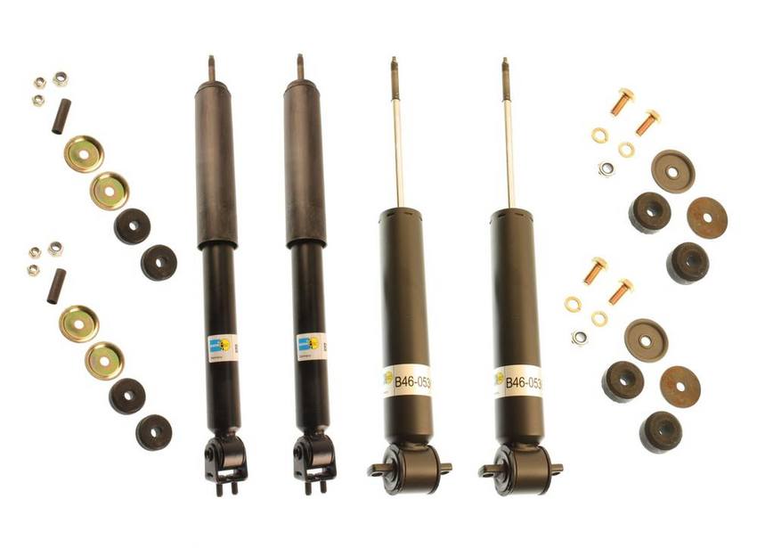 Mercedes Shock Absorber Kit – Front and Rear (Heavy Duty Suspension) (B4 OE Replacement) 1153200231 – Bilstein 3800665KIT