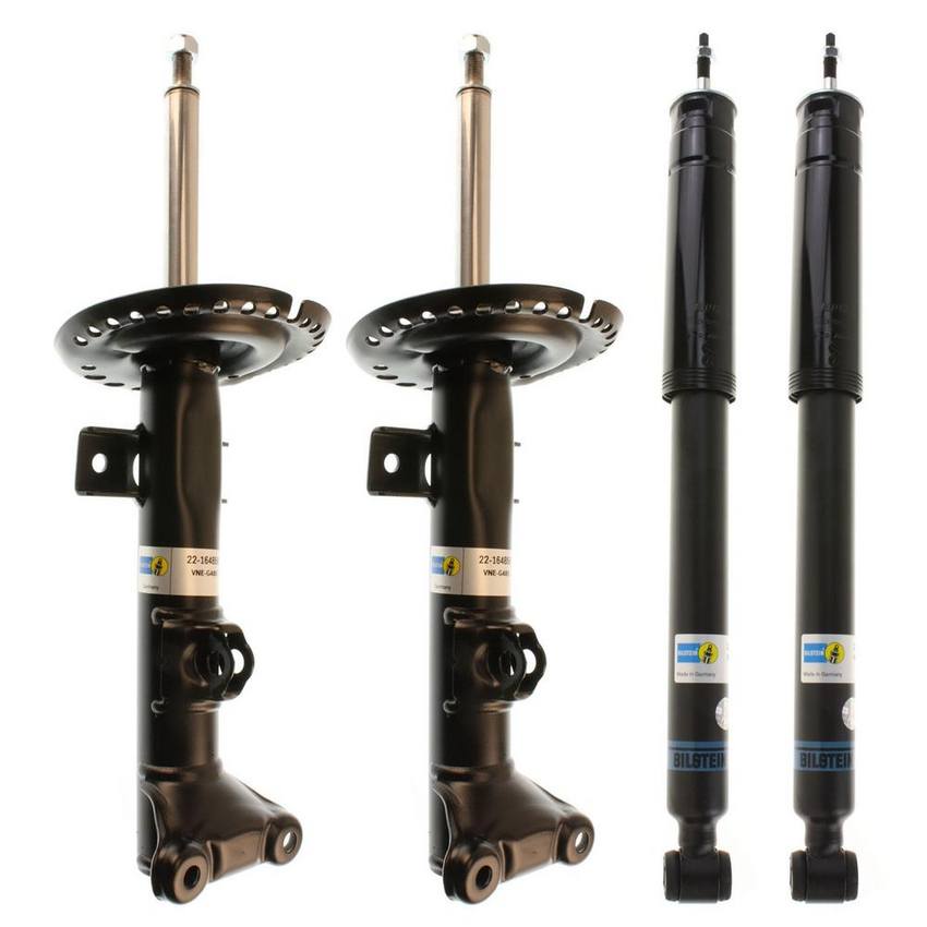 Mercedes Suspension Strut and Shock Absorber Assembly Kit – Front and Rear (B4 OE Replacement) 1713261100 – Bilstein 3801139KIT