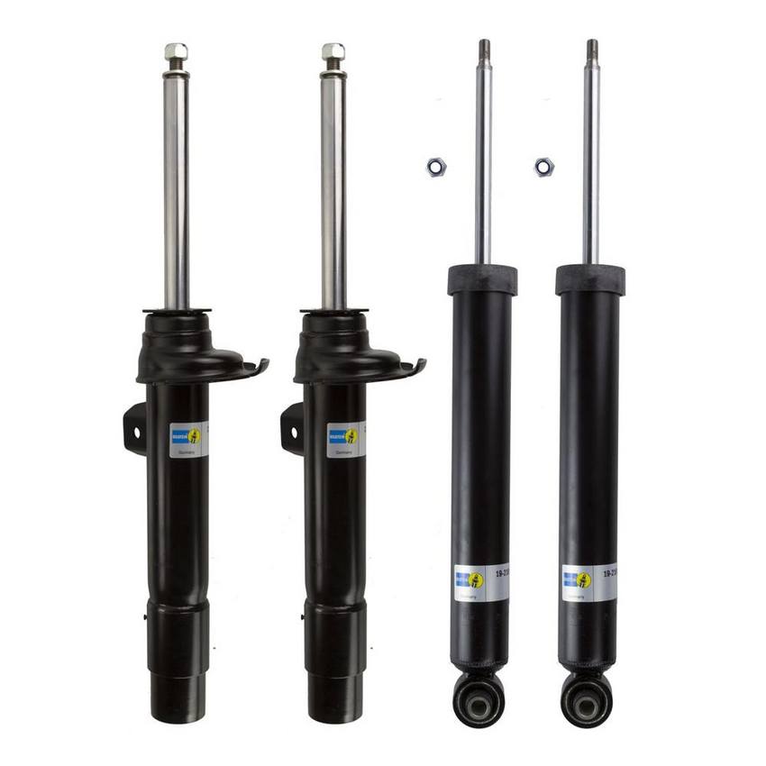 BMW Suspension Strut and Shock Absorber Assembly Kit – Front and Rear (Sport Suspension without Electronic Suspension) (B4 OE Replacement) 33526873741 – Bilstein 3801411KIT