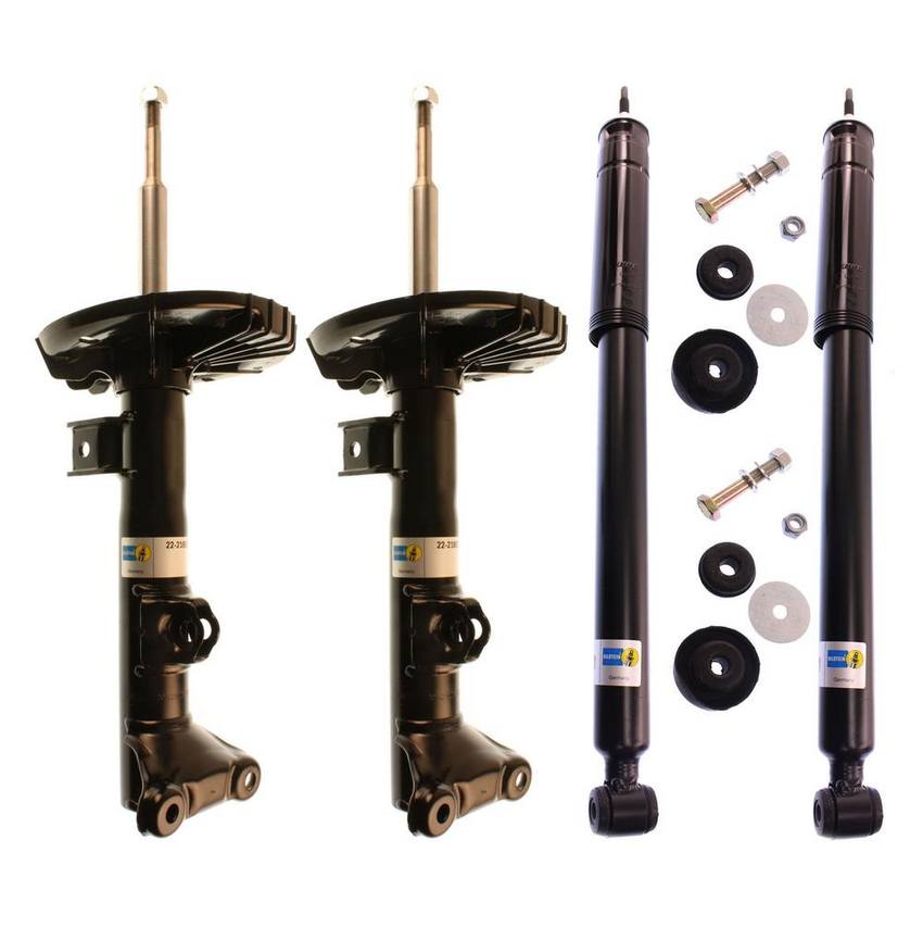 Mercedes Suspension Strut and Shock Absorber Assembly Kit – Front and Rear (B4 OE Replacement) 2093261500 – Bilstein 3801423KIT