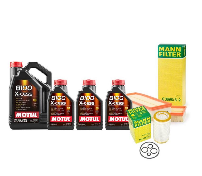 Mercedes Engine Oil Change Kit – Motul (5W40) (X-CESS 8100)