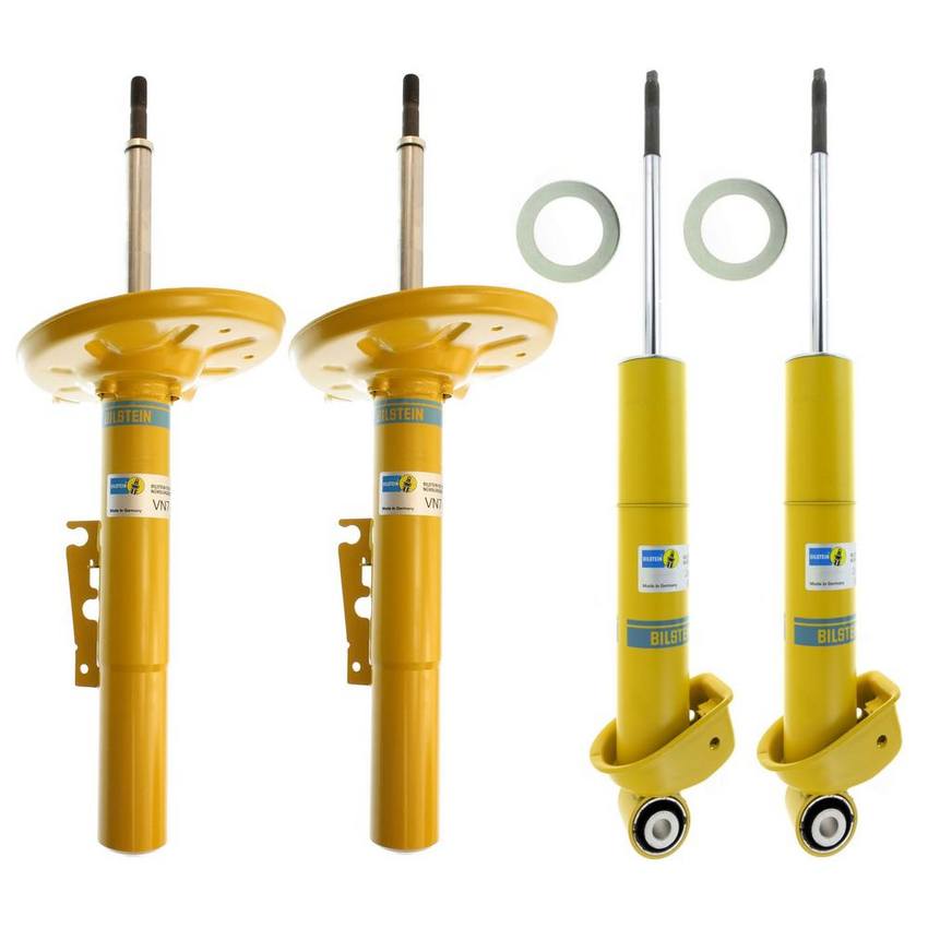 Porsche Suspension Strut and Shock Absorber Assembly Kit – Front and Rear (B6 Performance) 99634304141 – Bilstein 3801757KIT