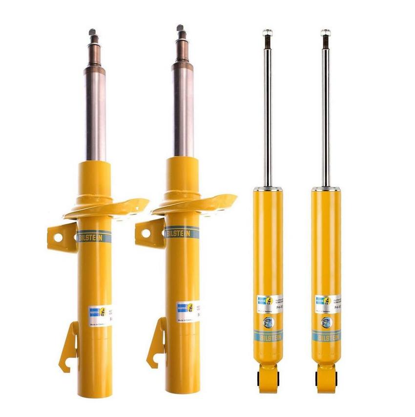 VW Suspension Strut and Shock Absorber Assembly Kit – Front and Rear (B6 Performance) 5N0413031T – Bilstein 3802071KIT