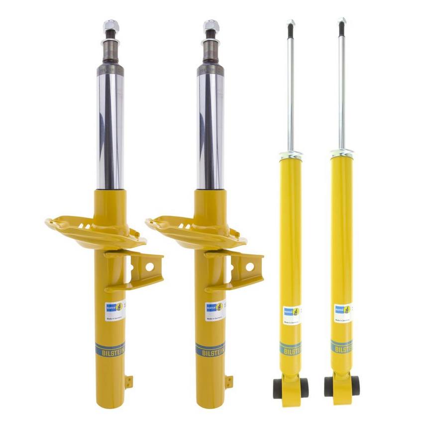 VW Suspension Strut and Shock Absorber Assembly Kit – Front and Rear (B6 Performance) 8V0513029J – Bilstein 3802377KIT