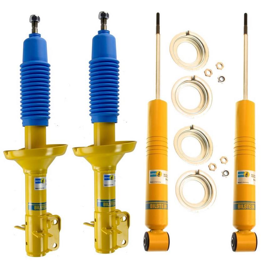 VW Suspension Strut and Shock Absorber Assembly Kit – Front and Rear (B6 Performance) – Bilstein 3802402KIT