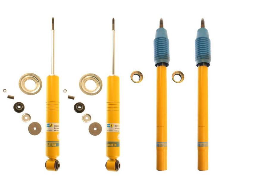 BMW Suspension Strut and Shock Absorber Assembly Kit – Front and Rear (B6 Performance) – Bilstein 3802590KIT