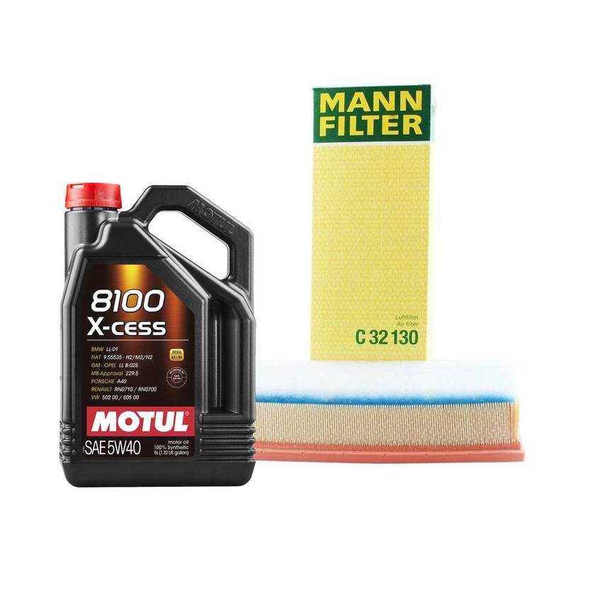 Audi Engine Oil Change Kit – Motul 8R0133843K (5W40) (X-CESS 8100)