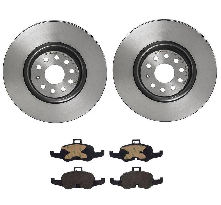 Brembo Brake Pads and Rotors Kit – Front (340mm) (Ceramic)