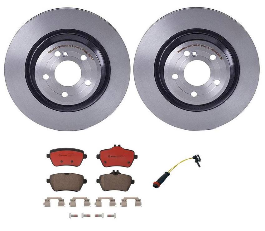 Brembo Brakes Kit – Pads and Rotors Rear (320mm) (Ceramic)