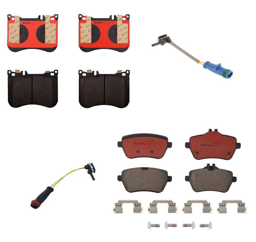 Brembo Disc Brake Pads Kit – Front and Rear (Ceramic)