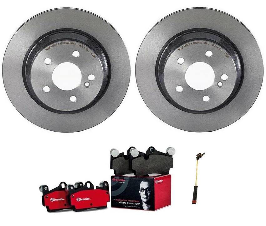 Brembo Brakes Kit – Pads and Rotors Rear (300mm) (Ceramic)