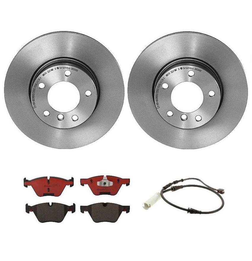 Brembo Brake Pads and Rotors Kit – Front (300mm) (Ceramic)