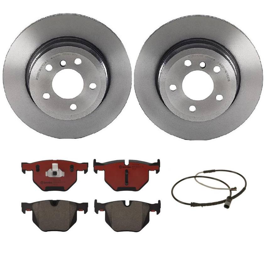 Brembo Brakes Kit – Pads and Rotors Rear (320mm) (Ceramic)