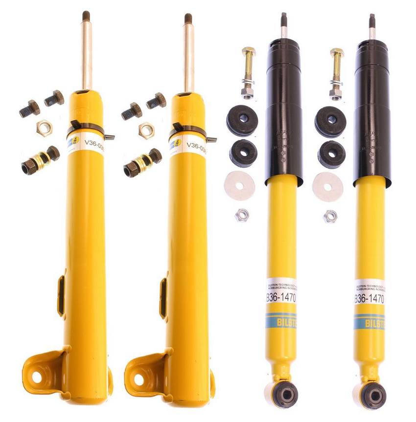 Mercedes Suspension Strut and Shock Absorber Assembly Kit – Front and Rear (B8 Performance Plus) – Bilstein 3806035KIT