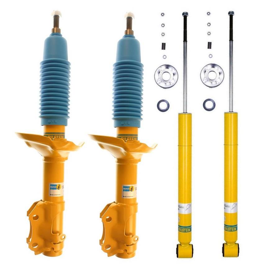 VW Suspension Strut and Shock Absorber Assembly Kit – Front and Rear (B8 Performance Plus) – Bilstein 3806061KIT