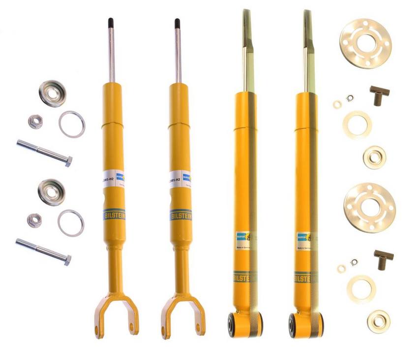 Audi Shock Absorber Kit – Front and Rear (B8 Performance Plus) – Bilstein 3806124KIT