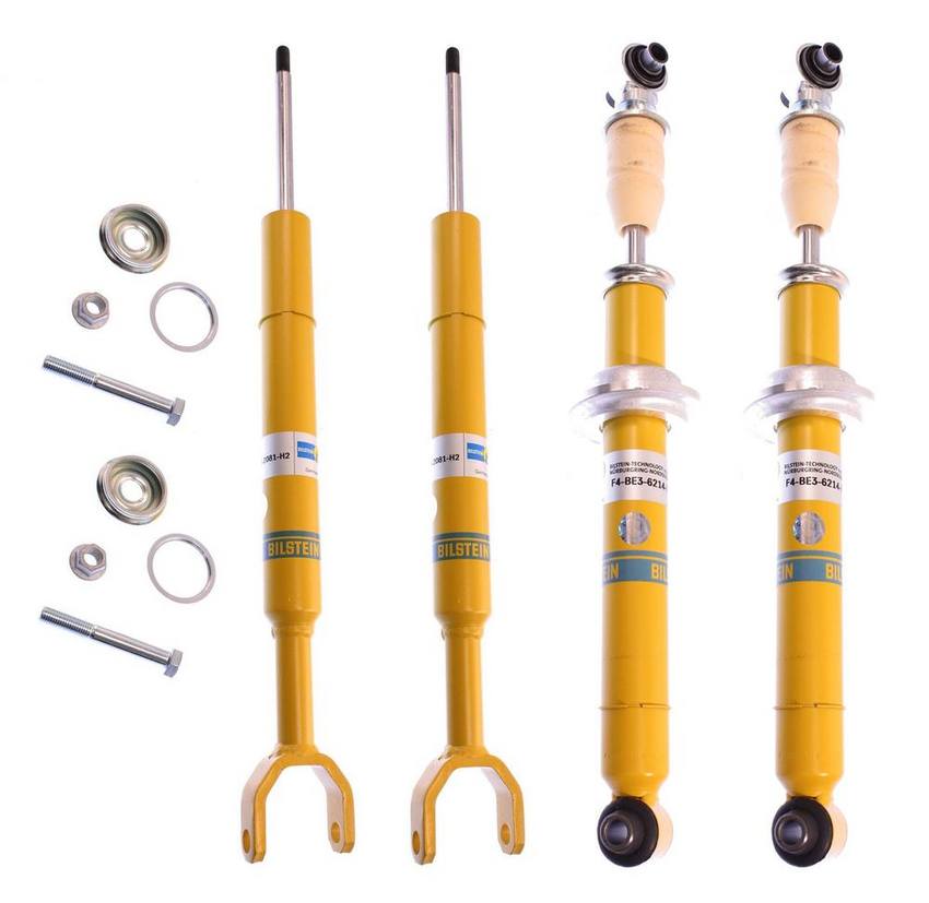 Audi Shock Absorber Kit – Front and Rear (B8 Performance Plus) – Bilstein 3806131KIT