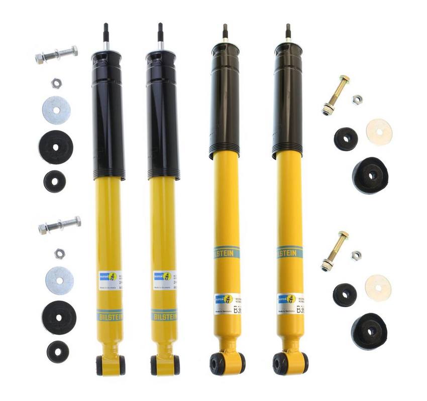 Mercedes Shock Absorber Kit – Front and Rear (Without Electronic or Self-Leveling Suspension) (B8 Performance Plus) 2103234100 – Bilstein 3806147KIT