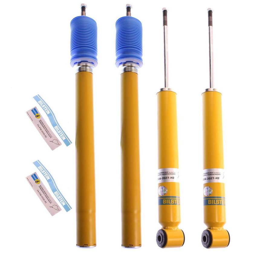 BMW Suspension Strut and Shock Absorber Assembly Kit – Front and Rear (B8 Performance Plus) – Bilstein 3806836KIT