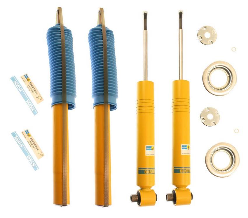 BMW Suspension Strut and Shock Absorber Assembly Kit – Front and Rear (B8 Performance Plus) 31322226915 – Bilstein 3806842KIT