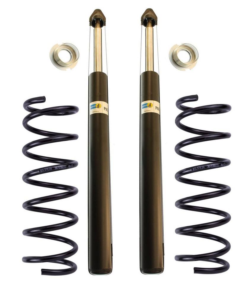 BMW Suspension Strut and Coil Spring Kit – Front (Standard Suspension Only) (B4 OE Replacement) 31331125341 – Bilstein 3807415KIT