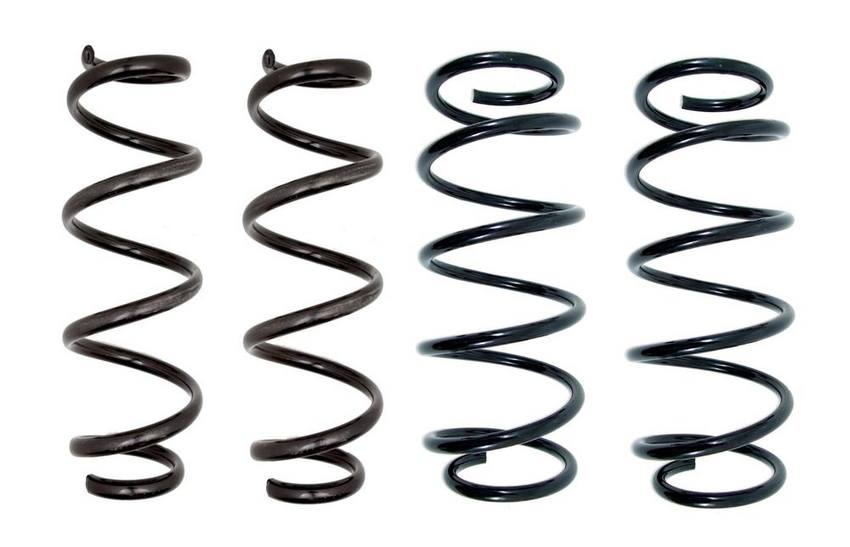 BMW Coil Spring Set – Front and Rear (Standard Suspension Only) (B3 OE Replacement) 33531093634 – Bilstein 3807563KIT