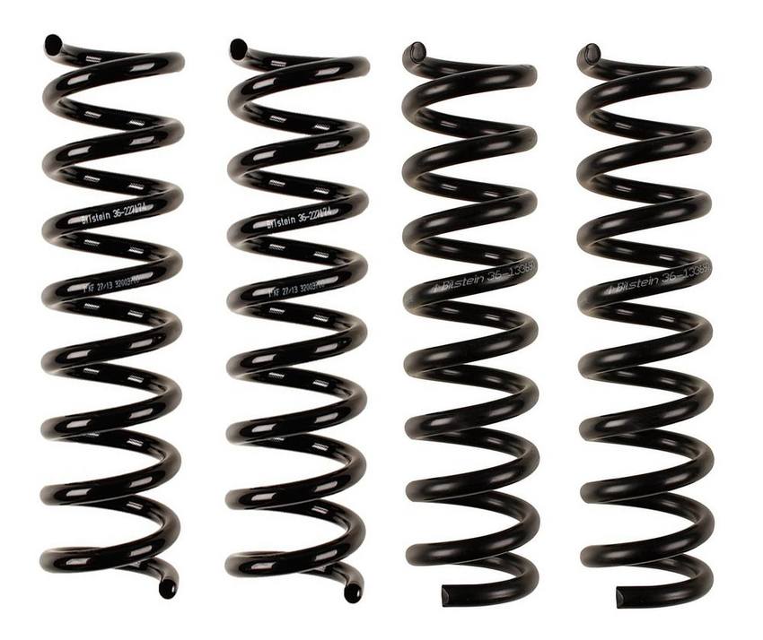 Mercedes Coil Spring Set – Front and Rear (Heavy Duty Version for Standard Suspension) (B3 OE Replacement) 2023242104 – Bilstein 3807630KIT