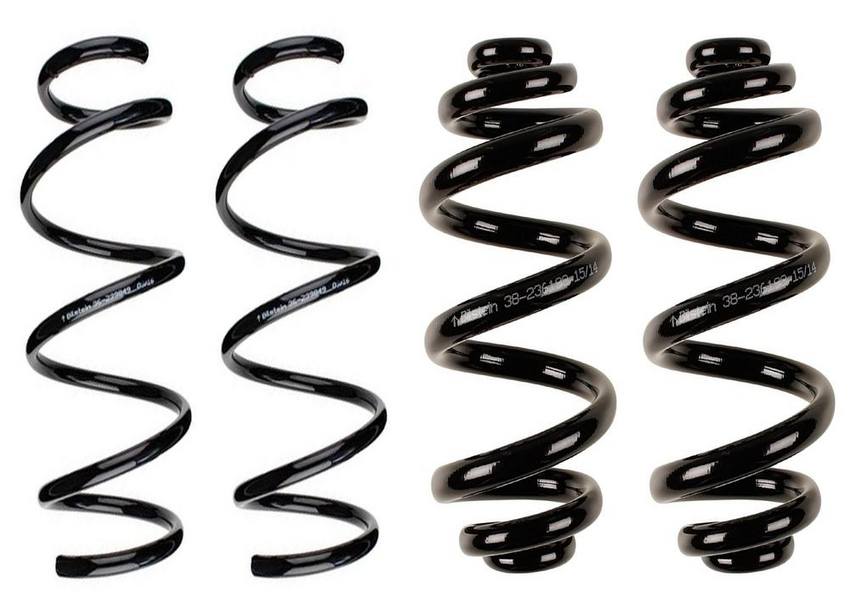 BMW Coil Spring Set – Front and Rear (B3 OE Replacement) 33536750758 – Bilstein 3807675KIT