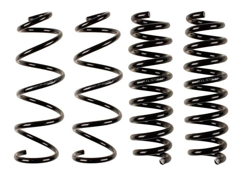 BMW Coil Spring Set – Front and Rear (Heavy Duty Version for Standard Suspension) (B3 OE Replacement) 33536767342 – Bilstein 3808355KIT