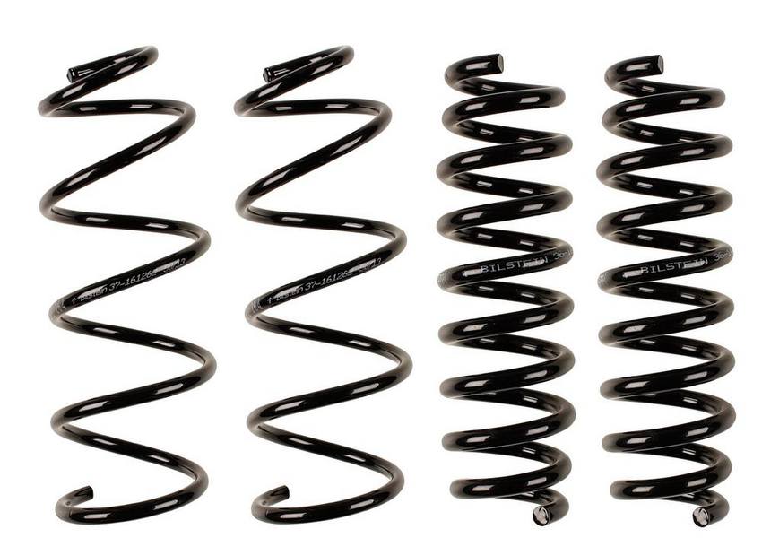 BMW Coil Spring Set – Front and Rear (Standard Suspension Only) (B3 OE Replacement) 33536767342 – Bilstein 3808367KIT