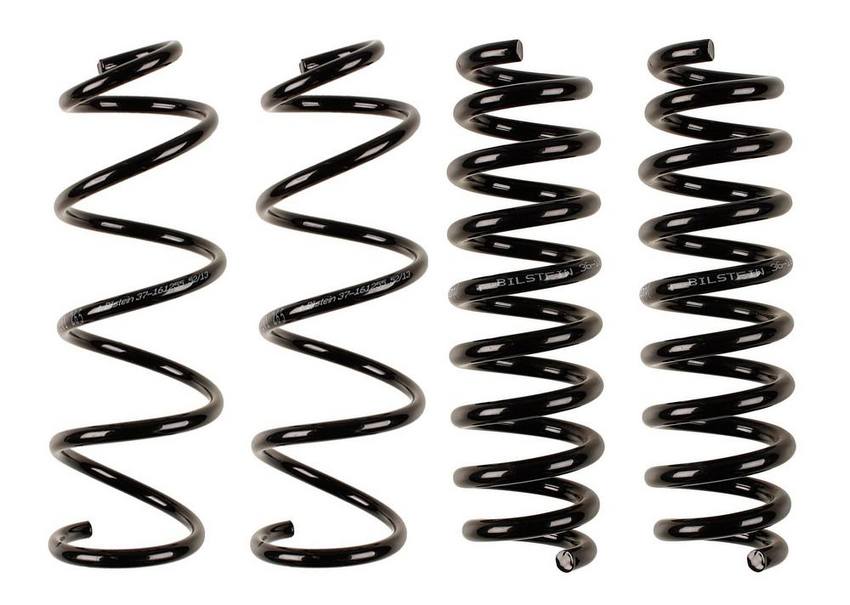 BMW Coil Spring Set – Front and Rear (Heavy Duty Version for Standard Suspension) (B3 OE Replacement) 33536767342 – Bilstein 3808395KIT