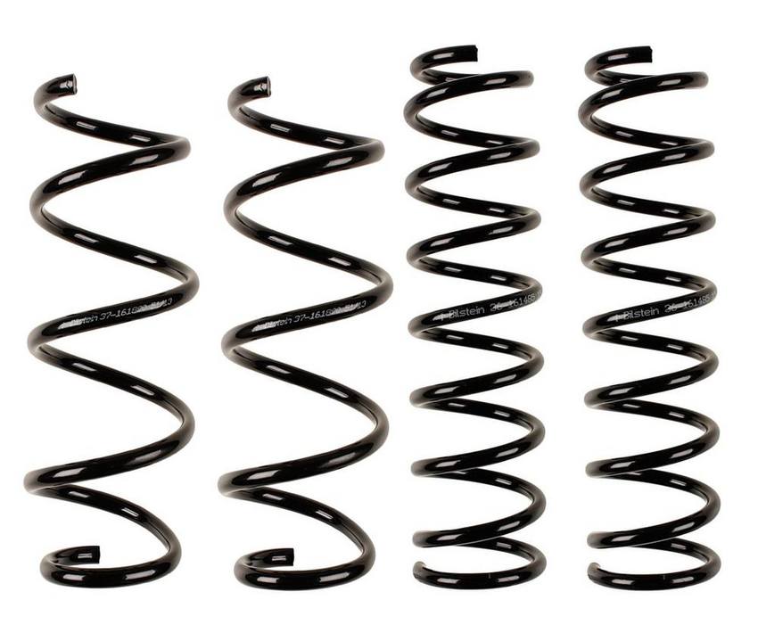 BMW Coil Spring Set – Front and Rear (Heavy Duty Version for Standard Suspension) (B3 OE Replacement) 33536761218 – Bilstein 3808408KIT