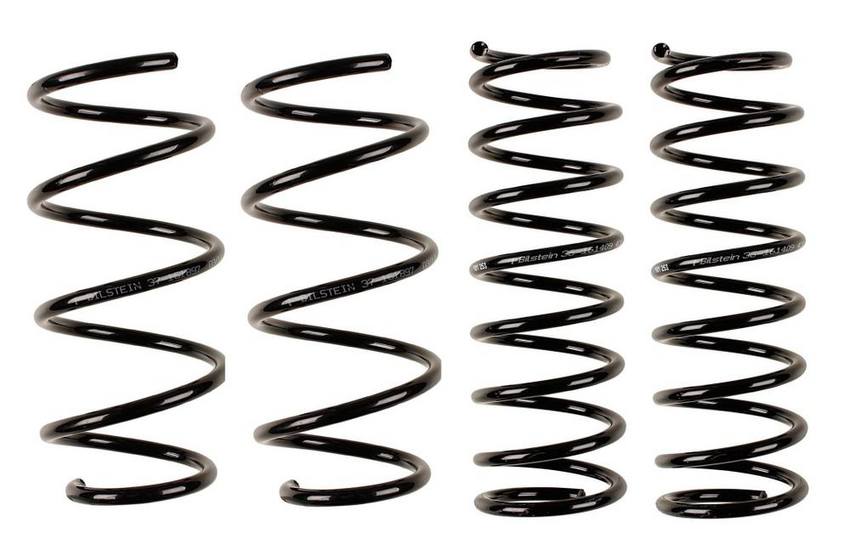 BMW Coil Spring Set – Front and Rear (Heavy Duty Version for Standard Suspension) (B3 OE Replacement) 33536761219 – Bilstein 3808441KIT