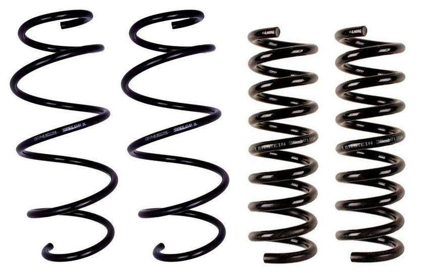 Mercedes Coil Spring Set – Front and Rear (Heavy Duty Version for Standard Suspension) (B3 OE Replacement) 2043210404 – Bilstein 3808471KIT