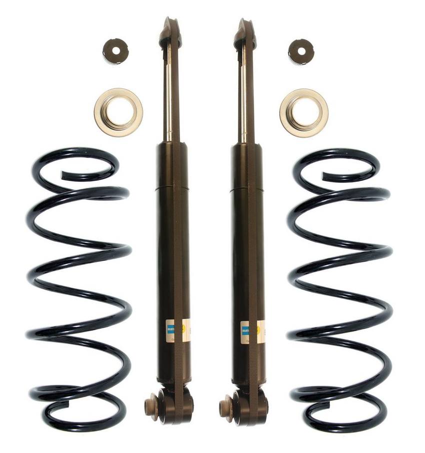 BMW Shock Absorber and Coil Spring Assembly – Rear (Standard Suspension Only) (B4 OE Replacement) 33531093634 – Bilstein 3808498KIT