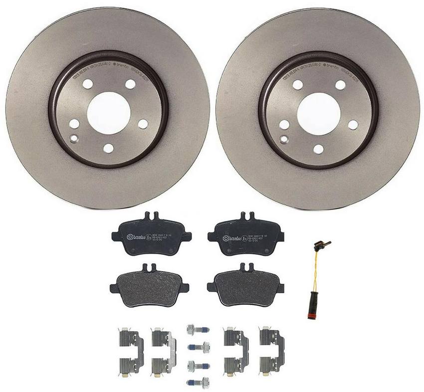 Mercedes Brembo Brakes Kit – Pads and Rotors Rear (300mm) (Low-Met) 2115401717 – Brembo 3808565KIT