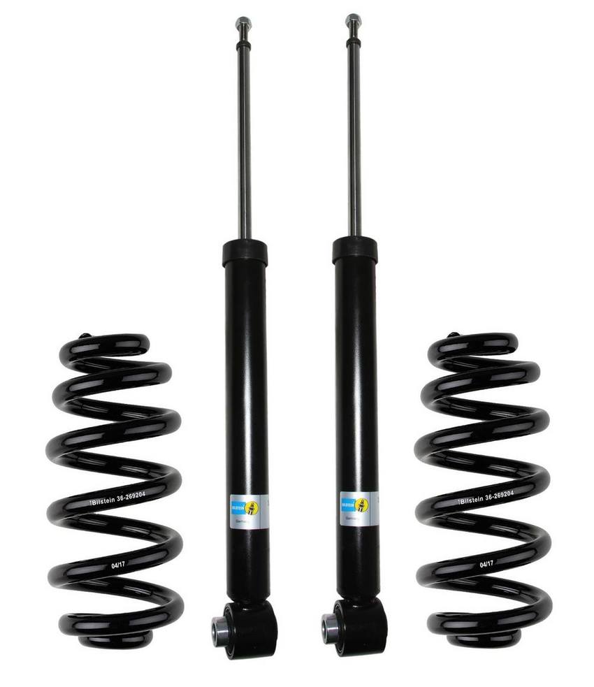 Audi Shock Absorber and Coil Spring Assembly – Rear (Standard Suspension) (B4 OE Replacement) – Bilstein 3808727KIT