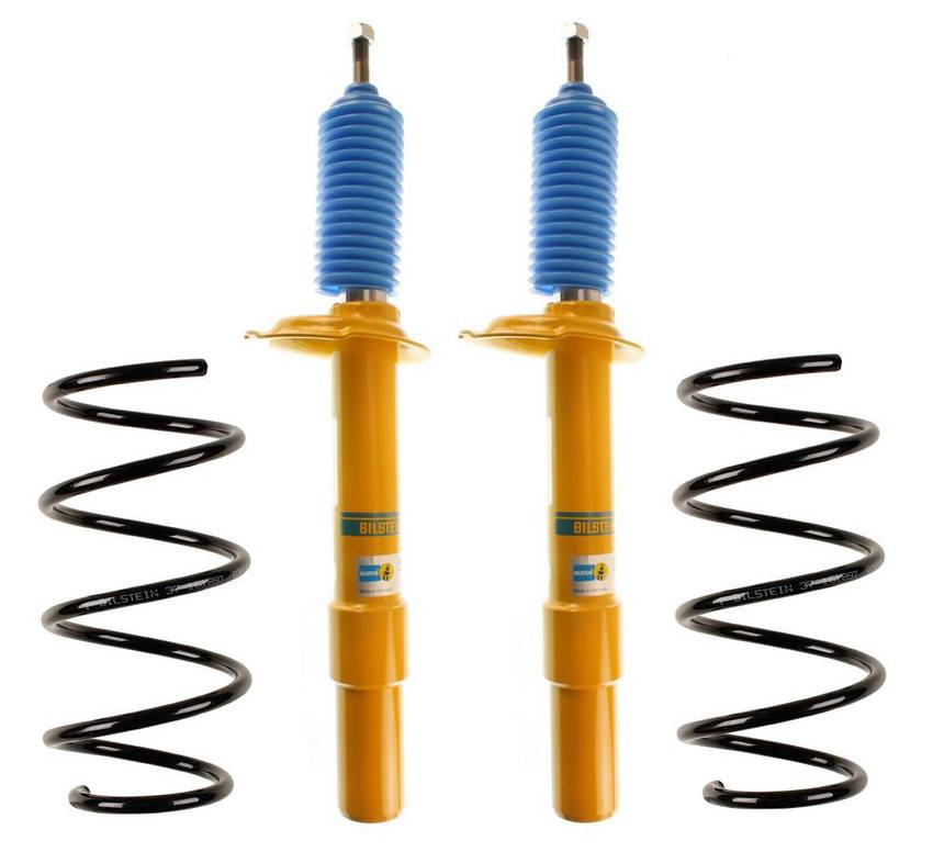 BMW Suspension Strut and Coil Spring Kit – Front (Standard Suspension) (B6 Performance) 31336761212 – Bilstein 3809721KIT