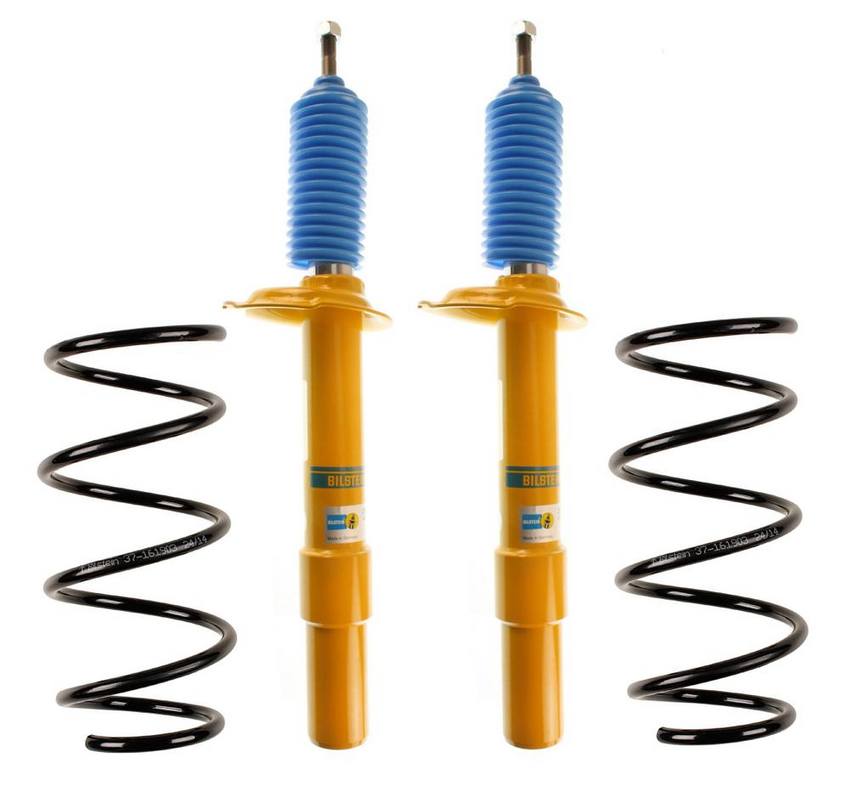 BMW Suspension Strut and Coil Spring Kit – Front (Standard Suspension) (B6 Performance) 31336761211 – Bilstein 3809727KIT