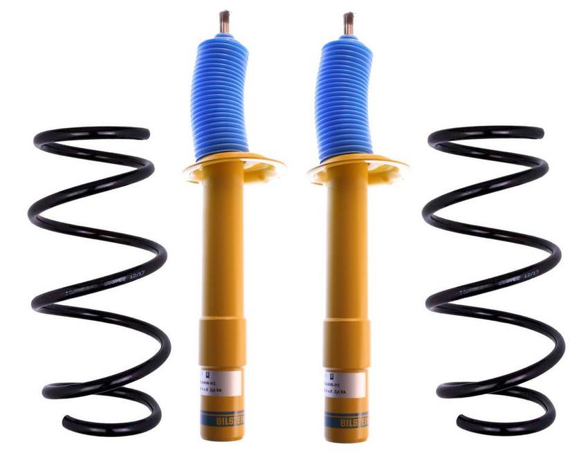 BMW Suspension Strut and Coil Spring Kit – Front (Standard Suspension) (B6 Performance) 31331093071 – Bilstein 3809746KIT