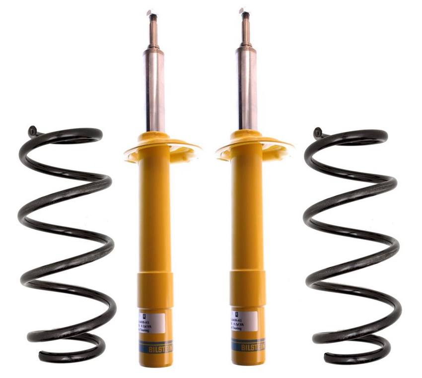 BMW Suspension Strut and Coil Spring Kit – Front (Standard Suspension) (B6 Performance) 31331091901 – Bilstein 3809762KIT