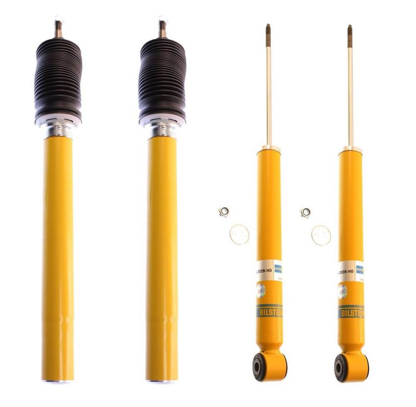 BMW Suspension Strut and Shock Absorber Assembly Kit – Front and Rear (B6 Performance) 33522225426 – Bilstein 3809844KIT